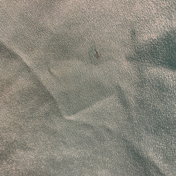 Calvin Klein Blue Blouse with silver logo - Picture 3 of 7